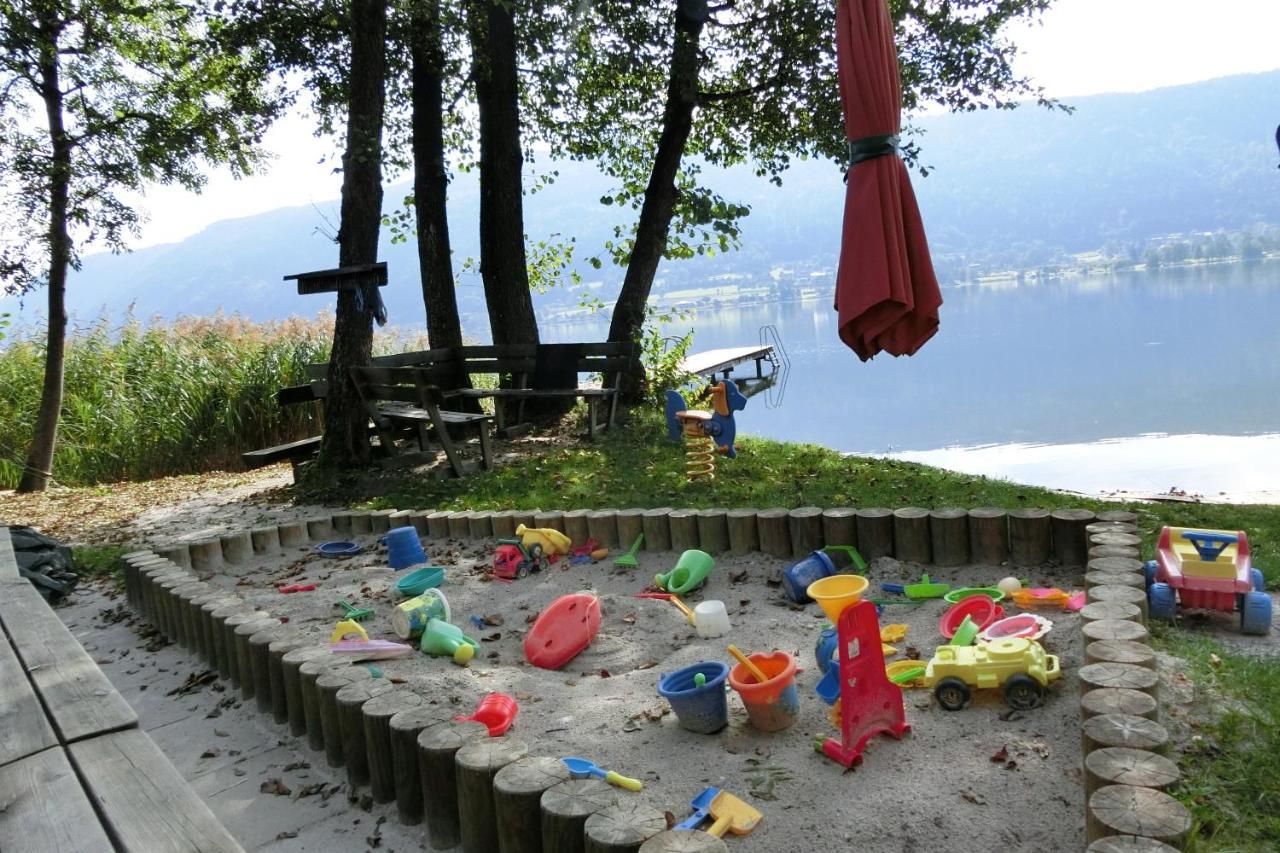 Maren Seeblick Appartement Haus Haensel&Gretel Direkt Am Ossiacher See Mit Hallenbad Stiegl Eksteriør billede