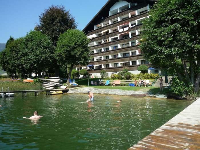 Maren Seeblick Appartement Haus Haensel&Gretel Direkt Am Ossiacher See Mit Hallenbad Stiegl Eksteriør billede