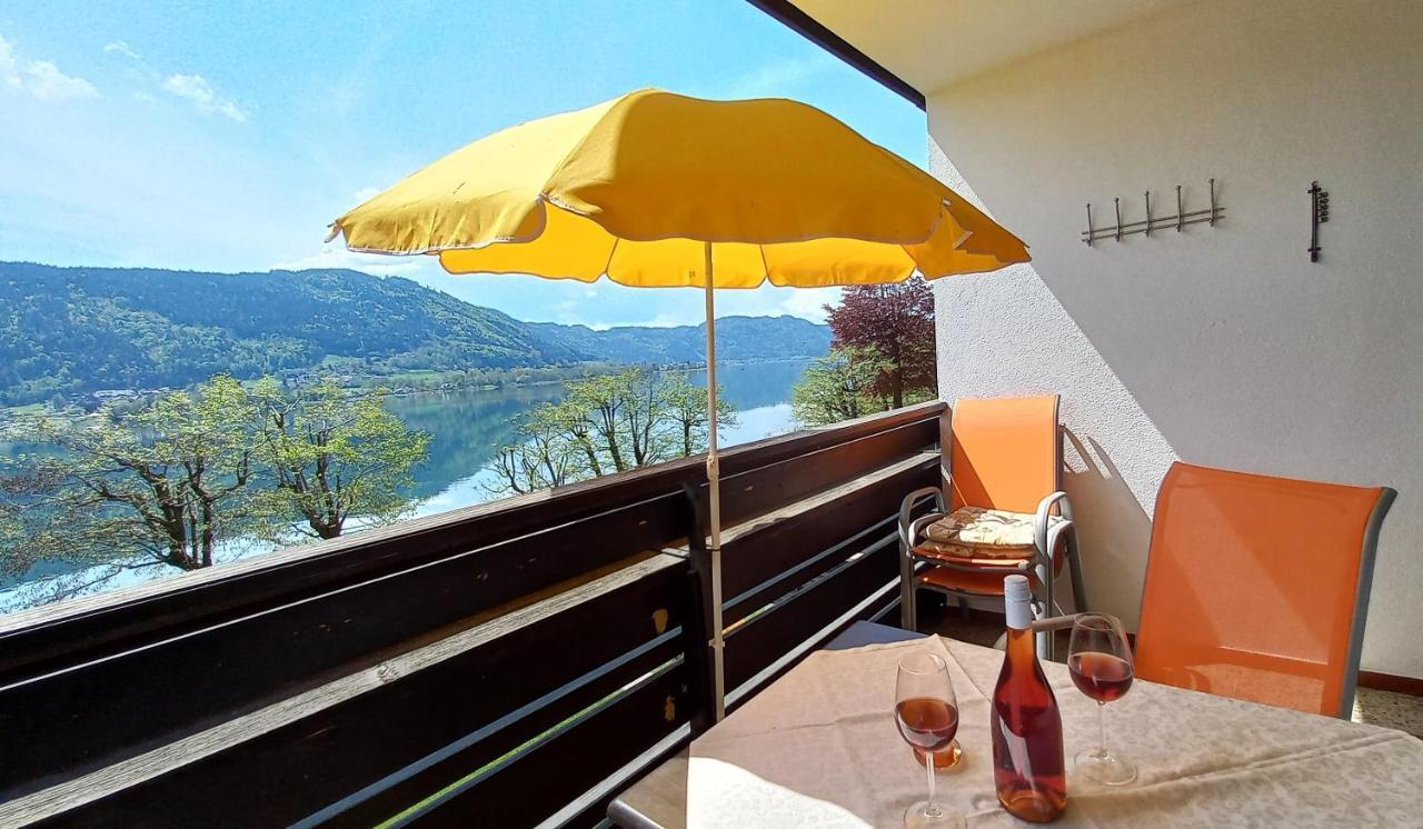 Maren Seeblick Appartement Haus Haensel&Gretel Direkt Am Ossiacher See Mit Hallenbad Stiegl Eksteriør billede