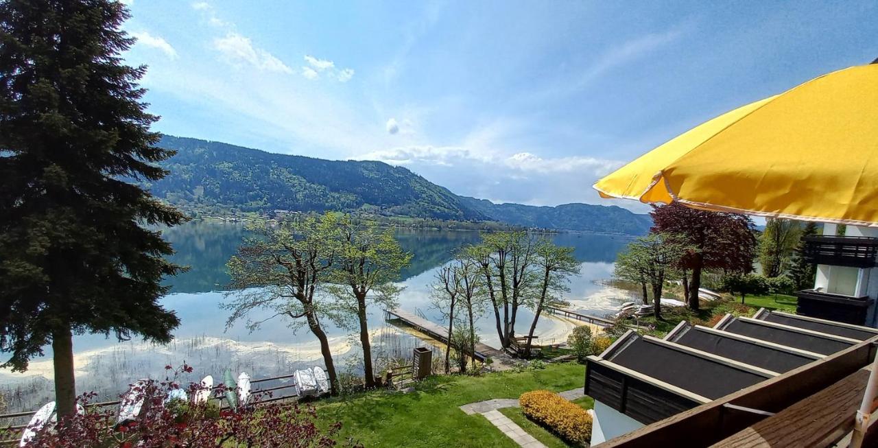 Maren Seeblick Appartement Haus Haensel&Gretel Direkt Am Ossiacher See Mit Hallenbad Stiegl Eksteriør billede