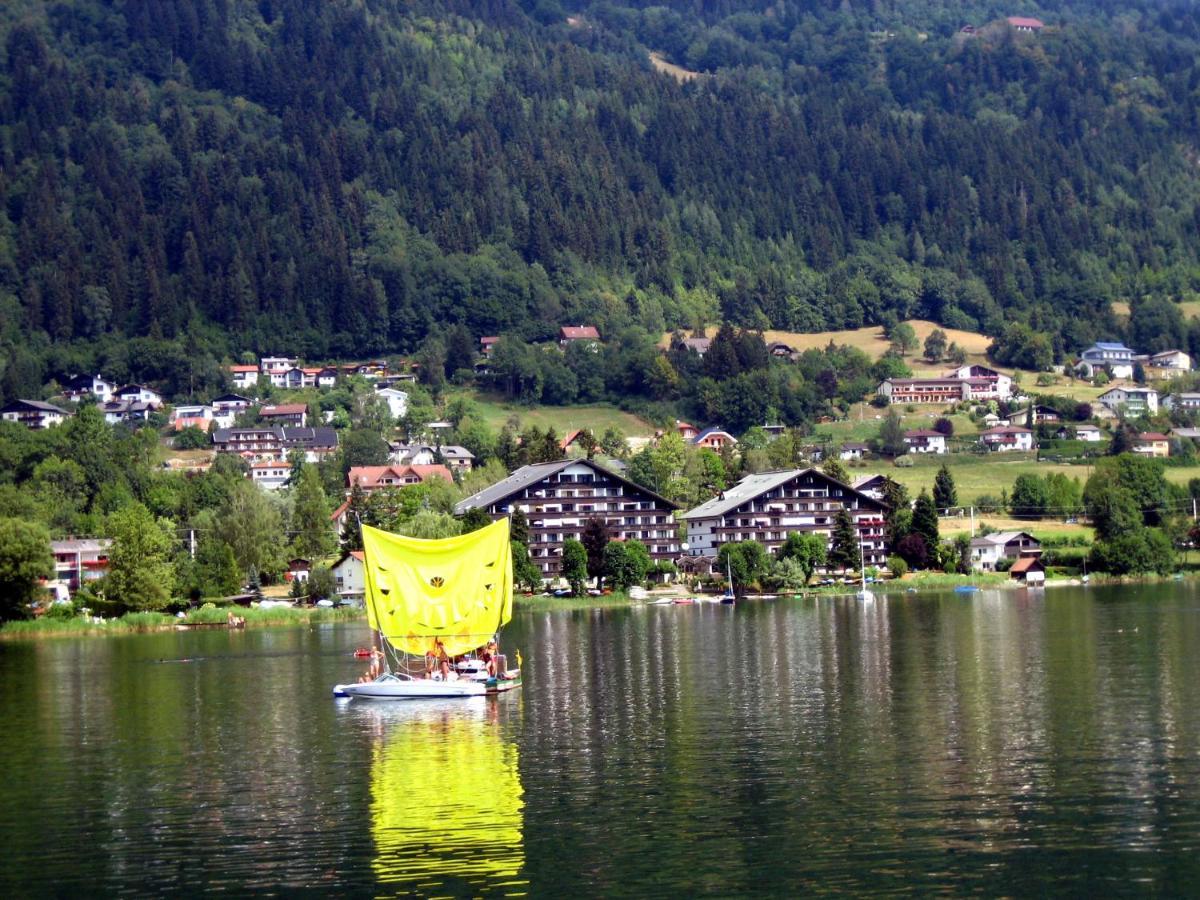 Maren Seeblick Appartement Haus Haensel&Gretel Direkt Am Ossiacher See Mit Hallenbad Stiegl Eksteriør billede