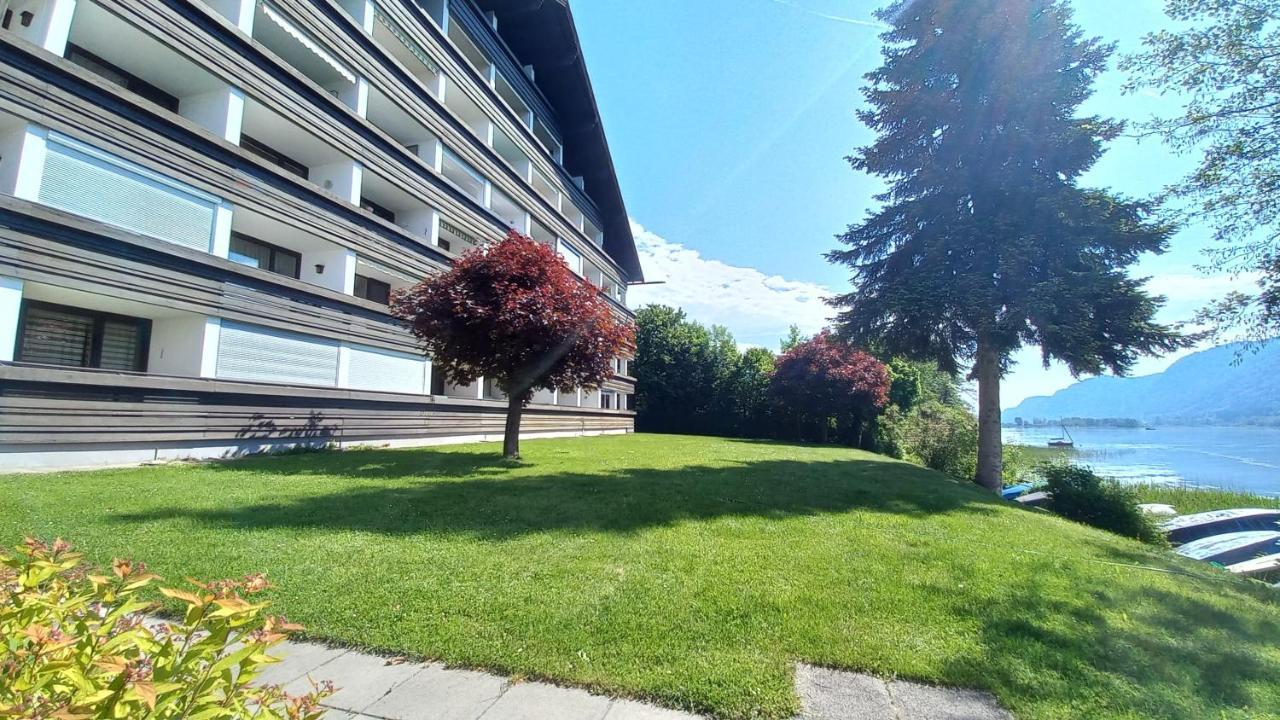 Maren Seeblick Appartement Haus Haensel&Gretel Direkt Am Ossiacher See Mit Hallenbad Stiegl Eksteriør billede