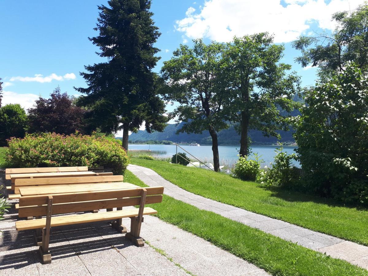 Maren Seeblick Appartement Haus Haensel&Gretel Direkt Am Ossiacher See Mit Hallenbad Stiegl Eksteriør billede